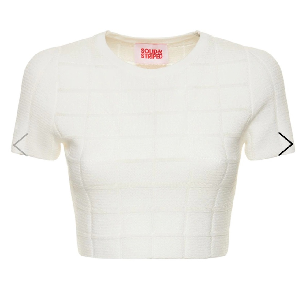 Solid & Striped Cara crop top size M - NWT